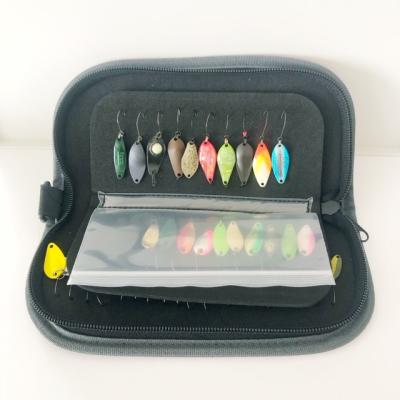 FORESTスプーン77枚セット&スプーンワレット フォレスト ルアーケース スプーンワレット FOREST - 【バス・トラウト