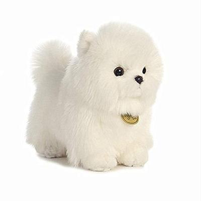 白い犬のぬいぐるみ（おもちゃ） | ゲーム、おもちゃ のおすすめ