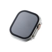 エレコム Apple Watch 49mm用フルカバーケース プレミアムガラス 高透明 AW-22CFCGCR | 満華樓・まんげろう