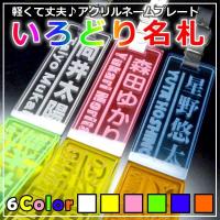 彩り名札 縦書きverかわいい ゴルフ キャディバッグ用ネームプレート 6カラー 正午までのご注文は当日出荷 Golf Acrylic Maniya 通販 Yahoo ショッピング