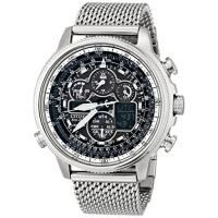 腕時計 シチズン 逆輸入 JY8030-83E Citizen Eco-Drive Atomic Timekeeping Pilot Watch with Chronograph, | マニアックス Yahoo!店