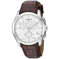 腕時計 ティソ メンズ T0356171603100 Tissot mens Couturier Chrono Quartz stainless-steel Dress Watch B | マニアックス Yahoo!店