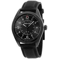 腕時計 ハミルトン メンズ H68401735 Hamilton Khaki Field Black Dial Black PVD Men's Watch H68401735 | マニアックス Yahoo!店