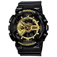 腕時計 カシオ メンズ GA-110GB-1ADR (G339) Casio G-Shock Quartz Hybrid Black Dial Men's Watch GA110B-1 | マニアックス Yahoo!店