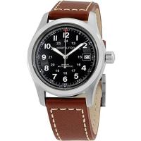 腕時計 ハミルトン メンズ H70455533 Hamilton H70455533 Khaki Field Auto Mens Watch - Black Dial | マニアックス Yahoo!店