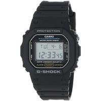 腕時計 カシオ メンズ DW5600E-1V-BLK Casio DW5600E-1V G Shock - Digital-200M Wr - Classic | マニアックス Yahoo!店