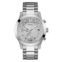 腕時計 ゲス GUESS U0668G7 GUESS Stainless Steel Chronograph Bracelet Watch with Date. Color: Silver-Tone | マニアックス Yahoo!店