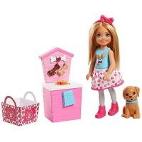 バービー バービー人形 チェルシー FHP67 Barbie Chelsea Pet Food Shop with Doll &amp; Puppy | マニアックス Yahoo!店