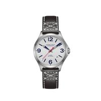 腕時計 ハミルトン メンズ H76225751 Hamilton Khaki Aviation Silver Dial Leather Strap Men's Watch H7 | マニアックス Yahoo!店