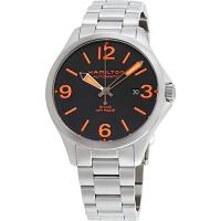 腕時計 ハミルトン メンズ H76535131 Hamilton Men's Khaki Aviation H76535131 42mm Black Dial SS Autom | マニアックス Yahoo!店