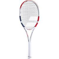 テニス ラケット 輸入 BF101404 Babolat Pure Strike 18/20 Tennis Racquet Racquet - Strung with 16g Whit | マニアックス Yahoo!店