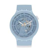 腕時計 スウォッチ レディース SB03N100 Swatch C-BLUE Unisex Watch (Model: SB03N100) | マニアックス Yahoo!店