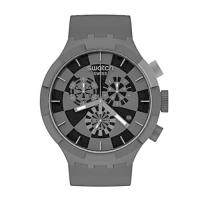 腕時計 スウォッチ レディース SB02B400 Swatch Quartz Silicone Strap, Black, 20 Casual Watch (Model | マニアックス Yahoo!店