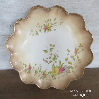 【美品】エインズレイ（Aynsley）の陶花です。鉢の絵柄が素敵です。 美品】エインズレイ（Aynsley）の陶花です。鉢の絵柄が素敵です