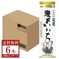 宝酒造 寶 宝焼酎 本格焼酎 よかいち 麦 白麹仕込 25度 紙パック 1800ml 1.8L×6本 1ケース 麦よかいち 麦焼酎 宮崎 | 日本の酒専門店 地酒屋 萬禄