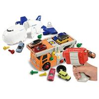 タカラトミー『 トミカ くみかえアクション キャリアカー &amp; カーゴジェットセット 』 ミニカー 車 おもちゃ 3歳以上 玩具安全基準合格 | まんてんどう