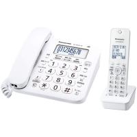 パナソニック コードレス電話機(子機1台付き) VE-GD26DL-W | まんてんどう