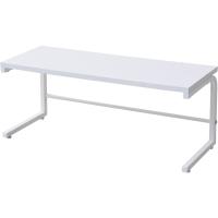 山善(YAMAZEN) レンジ上ラック 幅60×奥行22×高さ25cm 熱・水に強い アジャスタ | まんてんどう