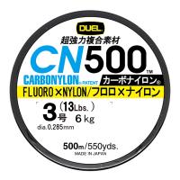 DUEL(デュエル) カーボナイロンライン 3号 CN500 500m 3号 CL クリアー H3453-CL | 満天堂