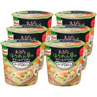 味の素 クノール スープ DELI えびとほうれん草のクリームグラタン スープパスタ 46.2g×6個 (カップスープ スープ パスタ 食品 | 満天堂