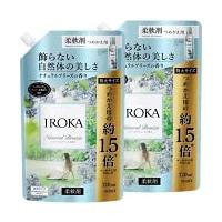 まとめ買いフレアフレグランス 液体 柔軟剤 IROKA ナチュラルブリーズの香り 詰替え 710ｍｌ×2個 | 満天堂