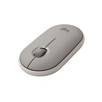 ロジクール ワイヤレスマウス 無線 マウス Pebble M350GY 薄型 静音 グレージュ USB Bluetooth ワイヤレス 左右 | 満天堂ヤフーショッピング店
