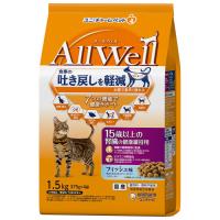 AllWell 15歳以上の腎臓の健康維持用 フィッシュ味挽き小魚とささみフリーズドライパウダー入り 1.5kg(375g×4袋) | マペット
