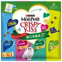 モンプチ クリスピーキッス バラエティパック 総合栄養食 4種の贅沢シーフード 288g | マペット