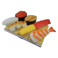 日本職人が作る　食品サンプル名刺ケース　ミニチュア寿司　IP-190 | マップスマーケット