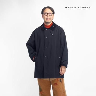 MANUAL ALPHABET メンズステンカラーコート｜コート、ジャケット