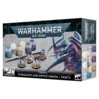 【2023年7月22日発売】【新品】ティラニッド：ターマガント＆リッパースウォーム＋ペイント セット (TYRANIDS: TERMAGANTS &amp; RIPPER SWARM + PAINT) | トイショップメルヘン