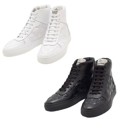【VIVIENNE WESTWOOD】ハイカットスニーカー、ブラック、お洒落 VIVIENNE WESTWOOD ヴィヴィアンウエストウッド CLASSIC TRAINER