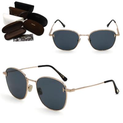 美品　TOM FORD ラウンド型サングラス ブラック 日本企画】TOM FORD FT0879DN 01A ブラック(01A ブラック