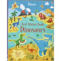 シールブック 恐竜 シール貼り ４歳 ５歳 usborne sticker book  dinosaurs シール遊び シールはり プレゼント | モンテッソーリ・マリーアン