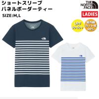 ノースフェイス THE NORTH FACE ショートスリーブパネルボーダーティー レディース 春 夏 カジュアル 半袖 Tシャツ NTW32406 UN W | スポーツマリオ Yahoo!店