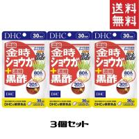 DHC 濃縮金時ショウガ＋濃縮黒酢 30日分 3個 送料無料  ディーエイチシー サプリメント | MART-IN