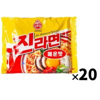 ジンラーメン(20袋)（辛口）120g オットギ 韓国ラーメン インスタントラーメン | MART-IN