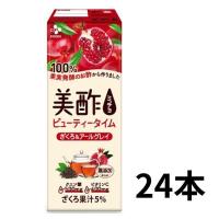 ＣＪフーズジャパン 美酢 ミチョ ざくろ＆アールグレイ パック 200ml×24本×1ケース (24本) 飲料 | MART-IN