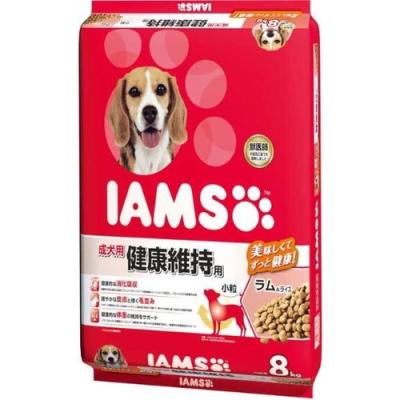 アイムス　8袋 アイムス 成犬用 健康維持用 ラム＆ライス 小粒 : マルエツ