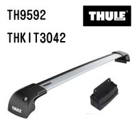 THULE ベースキャリア セット TH9592 THKIT3042 送料無料 | 丸亀ベース