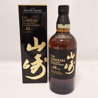 福島県内発送！ 未開栓 SUNTORY WHISKY 山崎18年 サントリー シングルモルト ウイスキー 700ml 43% 箱付 送料無料！ | マルコウヤフーショッピング店