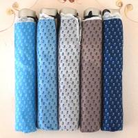 超軽量折りたたみ傘 超撥水 UVCUT90％ 晴雨兼用傘 waterfront傘 親骨50cm 極軽カーボン 小花 寒色系