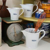 DULTON ダルトン PORCELAIN JUG 500ml ポーセリン ジャグ 500ml 計量カップ おしゃれ インテリア レンジ可 フラワーベース 使いやすい 見せたい キッチン スープ | NEXT PIECE STORE