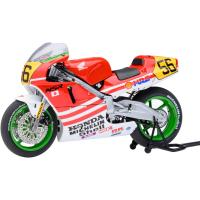 AUTOart 1/12 ホンダ NSR500 WGP500#56 「バリバリ伝説」「巨摩 郡」 ヘルメット付属 完成品 12566 | マルサンホビー