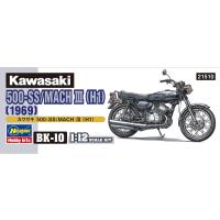 ハセガワ 1/12スケール  バイクシリーズ カワサキ 500-SS MACHIII (Ｈ1)  BK10 プラモデル 組立キット | マルサンホビー
