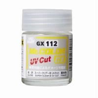 GSIクレオス Mr.カラーGX スーパークリアー3 UVカット光沢 18ml ホビー用塗料 GX112 | マルサンホビー