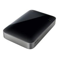 BUFFALO ミニステーション Wi-Fi&amp;USB3.0用 ポータブルHDD 500GB HDW-P500U3 | まるたか商店