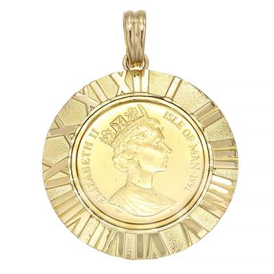 総4.6g　ガラス入　1/10oz　ペンダント　マン島　スコティッシュフォールド マン島 キャットコインのおすすめ人気商品一覧 通販 - Yahoo