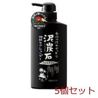 泥炭石 ノンシリコン 地肌ケアシャンプー 500mL 5個セット | まるっとマーケット