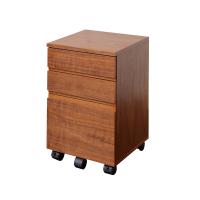 チェスト 横幅34cm キャビネット 収納ケース 収納 書類整理 ウォールナット Walnut Desk ChestW340 | まるっとくらしのお店